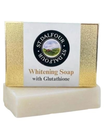 صابون glutathione Dalfour Skin Whitening and Brightening Soap 135g Flavor:Grapes Aqua Skin Diamond Pro goal - health and wellness